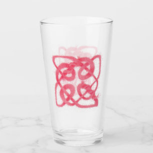 ROSE YARN CELTIC KNOT Pint Drinking Glass