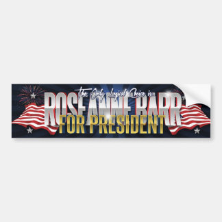 RoseAnne Barr for President Bumper Sticker