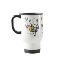 Roseanne chicken travel mug