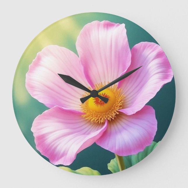 Roseate Blush Large Clock (Front)