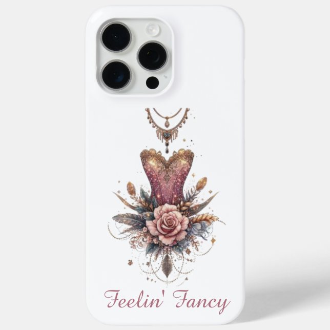 Roseate Elegance Case-Mate iPhone Case (Back)
