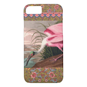 Roseate Spoonbill Audubon Bird Wildlife iPhone 8/7 Case