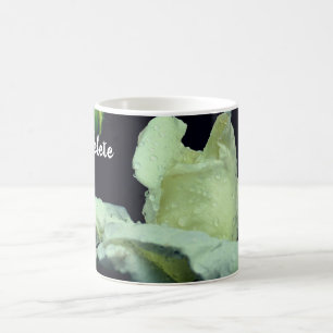 Rosebud After Rain Personalised Coffee Mug