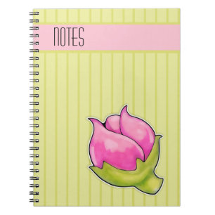 Rosebud Joy green Notebook