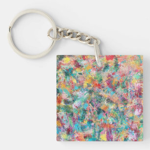 Rosebud Keychain