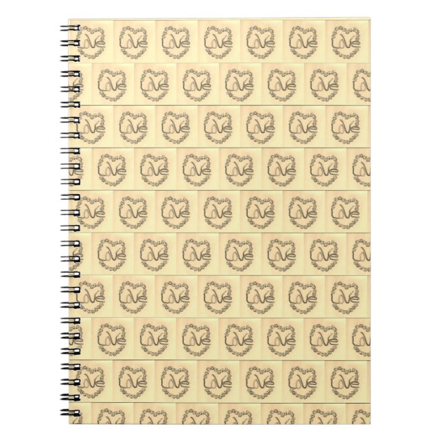 Rosebud Love Notebook (Front)