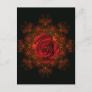 Rosebud Postcard