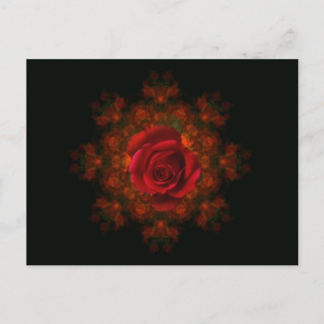 Rosebud Postcard (Front)