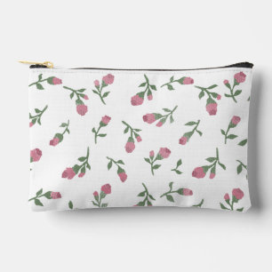 Rosebud Zipper Pouch - Small