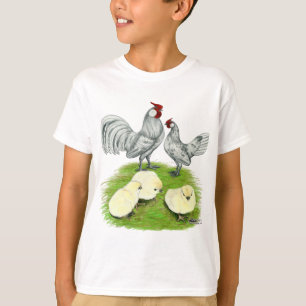 Rosecomb Bantams and Chicks T-Shirt