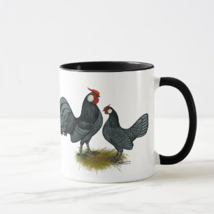 Rosecomb Blue Bantams Mug