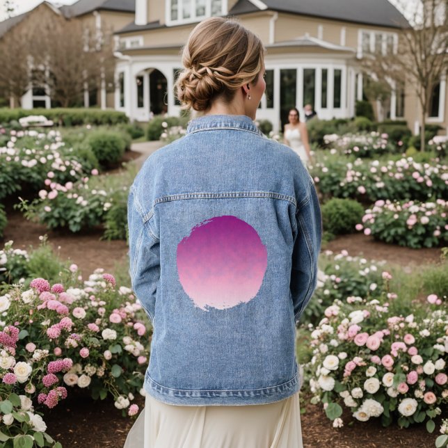 Roselight Memory Denim Jacket (Wedding Back)