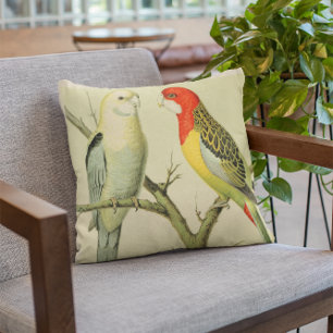 ROSELLA PARAKEETS CUSHION