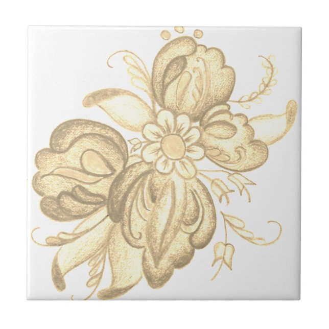 Rosemal by Neeter Ceramic Tile (Front)