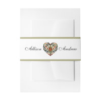 Rosemaling Heart | Norwegian Folk Art