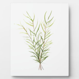 Rosemary herbs plaque