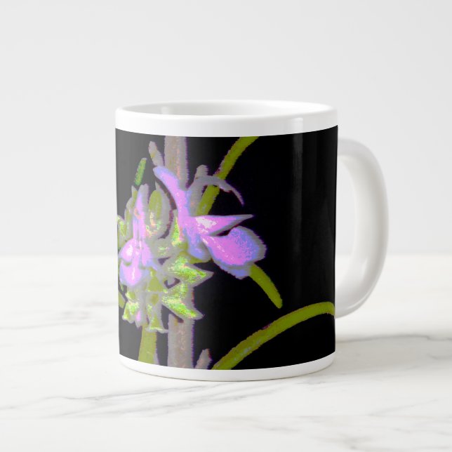 Rosemary in Bloom Large Coffee Mug (Front Right)