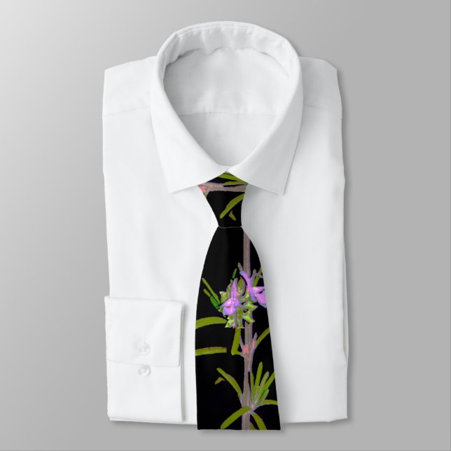 Rosemary in Bloom Tie (Tied)