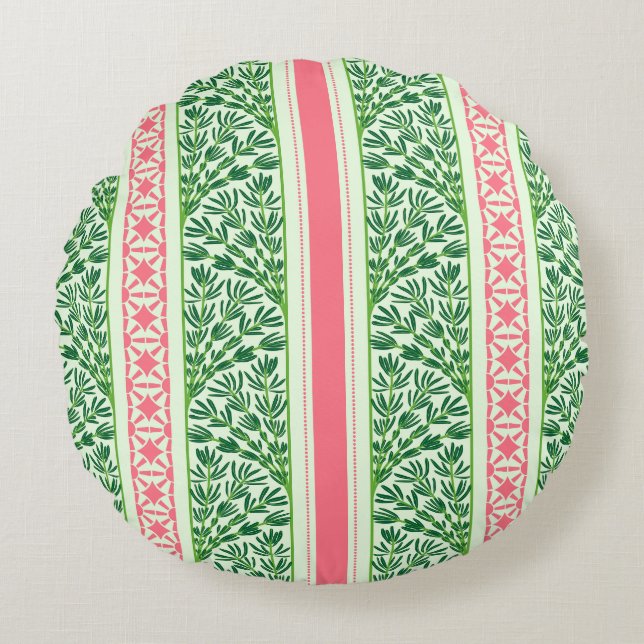 Rosemary in the Garden Round Cushion (Front)