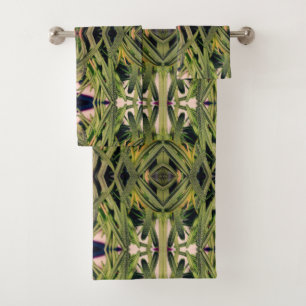 Rosemary Tapestry Bath Towel Set