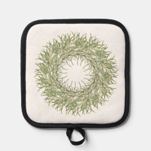 ROSEMARY WREATH Pot Holder