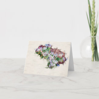 Rosemery Flower Card