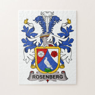 Rosenberg Family Crest Jigsaw Puzzle