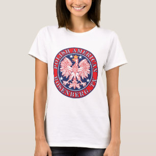 Rosenberg Texas Polish American Eagle T-Shirt