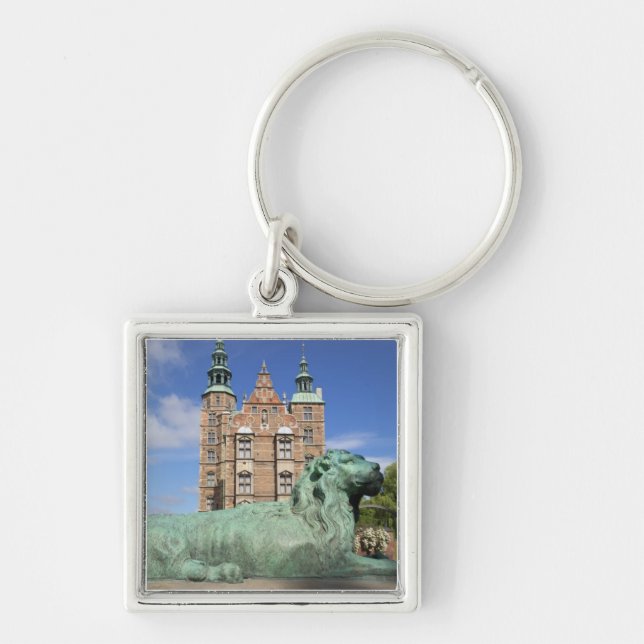 Rosenborg Palace, Copenhagen, Denmark Key Ring (Front)