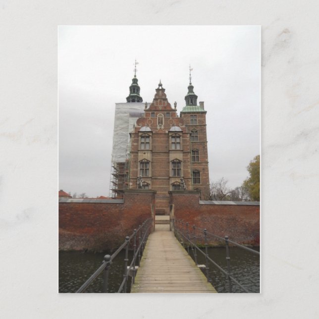 Rosenborg Slott / Castle Copenhagen Denmark Postcard (Front)