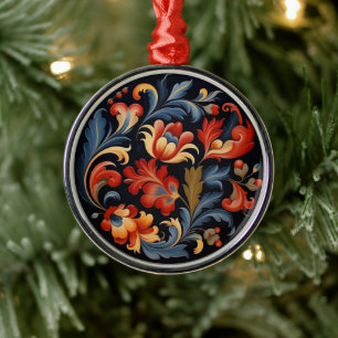 Rosepaint Modern 1 of 6 Metal Ornament
