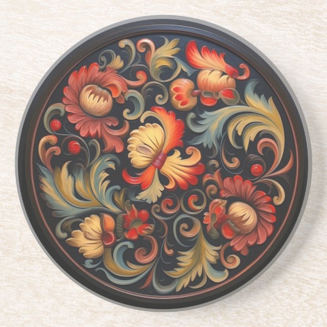 Rosepaint Modern 6 of 6 Coaster (Front)