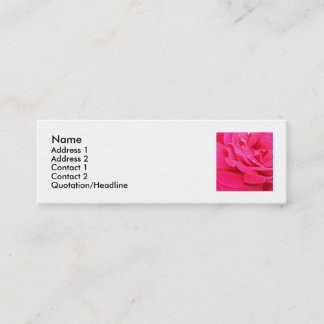 rosepetals mini business card