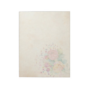 Roses - 11" x 8.5" 40 Sheet Notepad