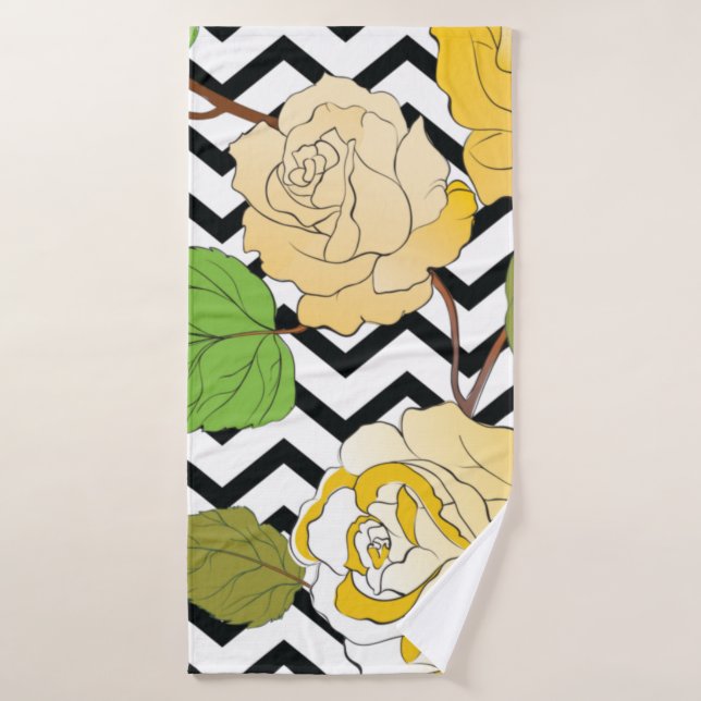 Roses 12 bath towel (Bath Towel)