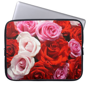 Roses 15" laptop sleeve