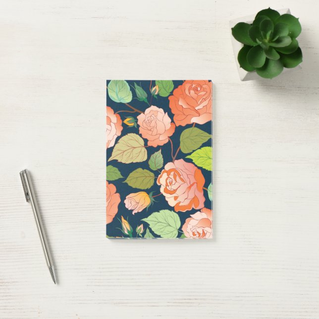 Roses 15 post-it notes (Office)