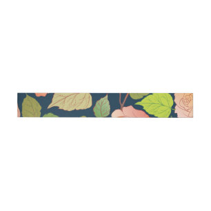 Roses 15 wraparound address label