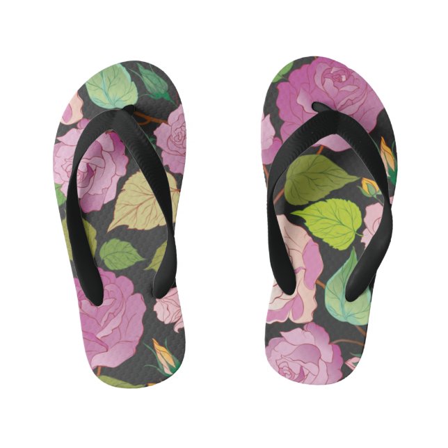 Roses 17 kid's thongs (Footbed)