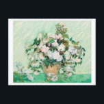 "ROSES" 1890 BY VINCENT VAN GOGH POSTCARD<br><div class="desc">"ROSES" 1890 BY VINCENT VAN GOGH POSTCARD
FROM THE COLLECTION OF THE JOHN PAUL GETTY MUSEUM</div>