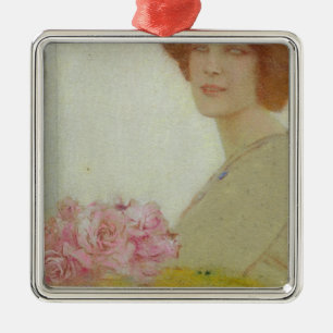 Roses, 1912 metal tree decoration