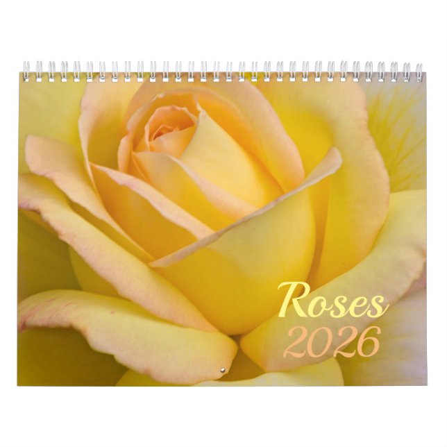 Roses 2024 Flower Calendar (Cover)