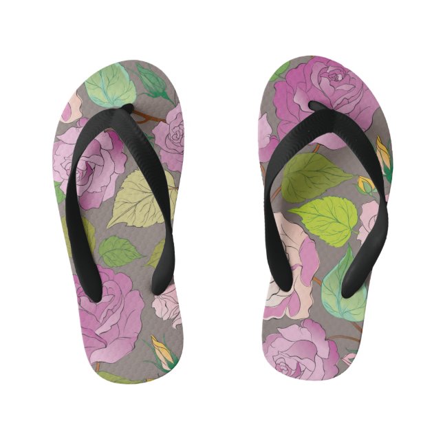 Roses 20 kid's thongs (Footbed)