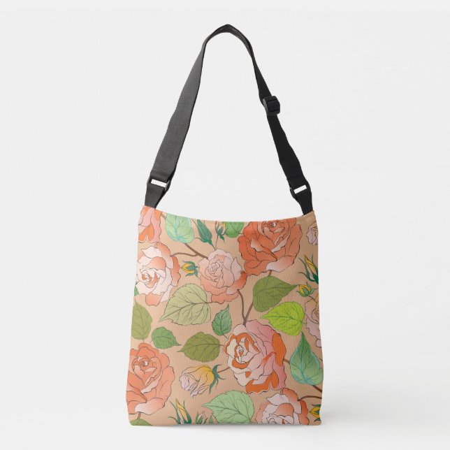 Roses 21 crossbody bag (Front)