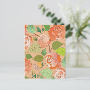 Roses 21 holiday postcard