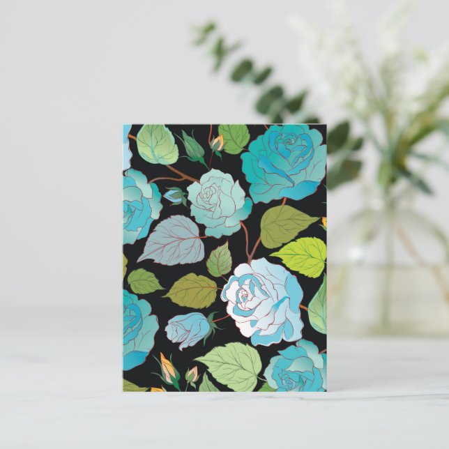 Roses 22 postcard (Standing Front)