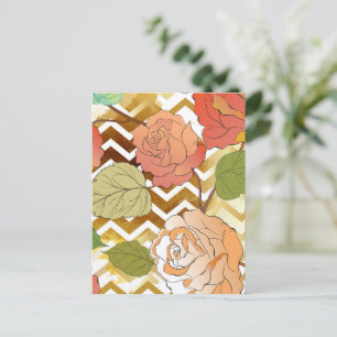 Roses 28 postcard