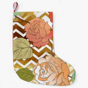 Roses 28 small christmas stocking