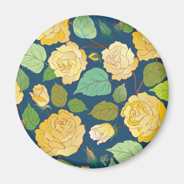 Roses 2 magnet (Front)