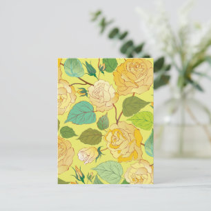 Roses 4 holiday postcard